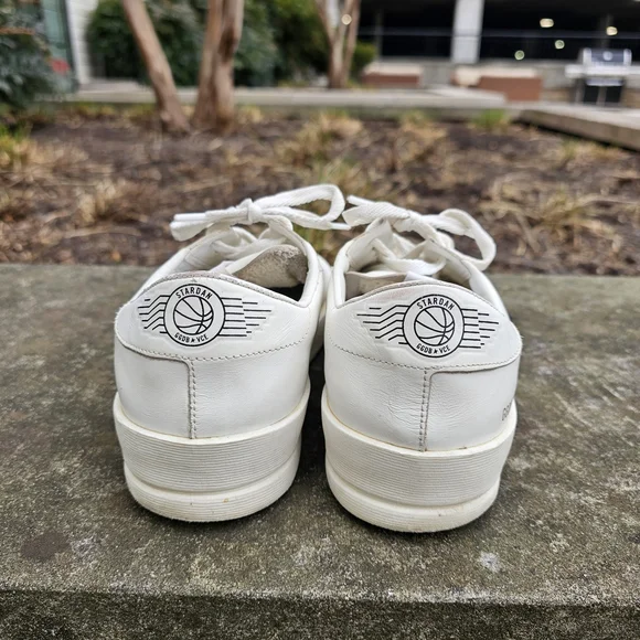 Golden Goose Stardan‎ Sneakers White Leather EU 39 US 9 GGDB Athletic Luxury ~ - Picture 7 of 10